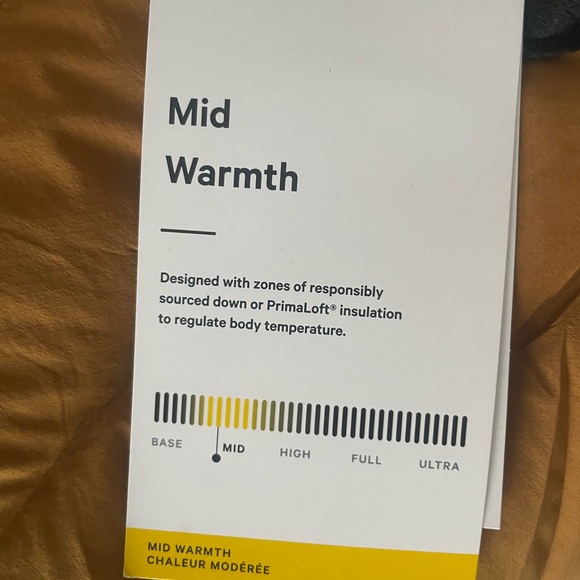 Stylish Gold and Tan Puffer Jacket - Picture 8 of 10